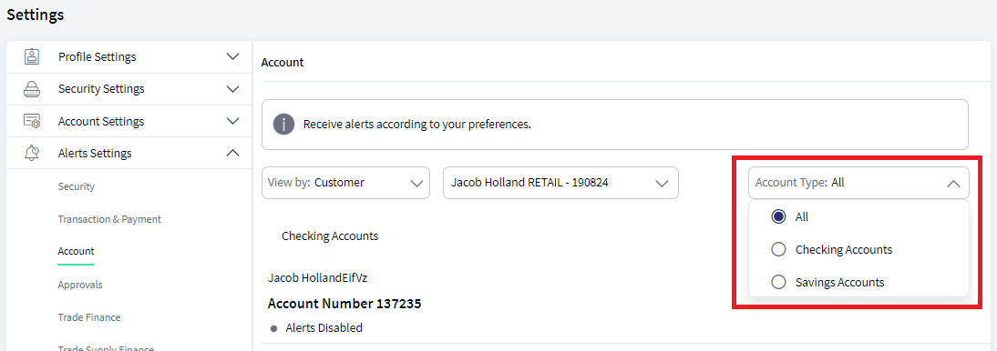 Multi-Customer ID with less or more than 10 accounts